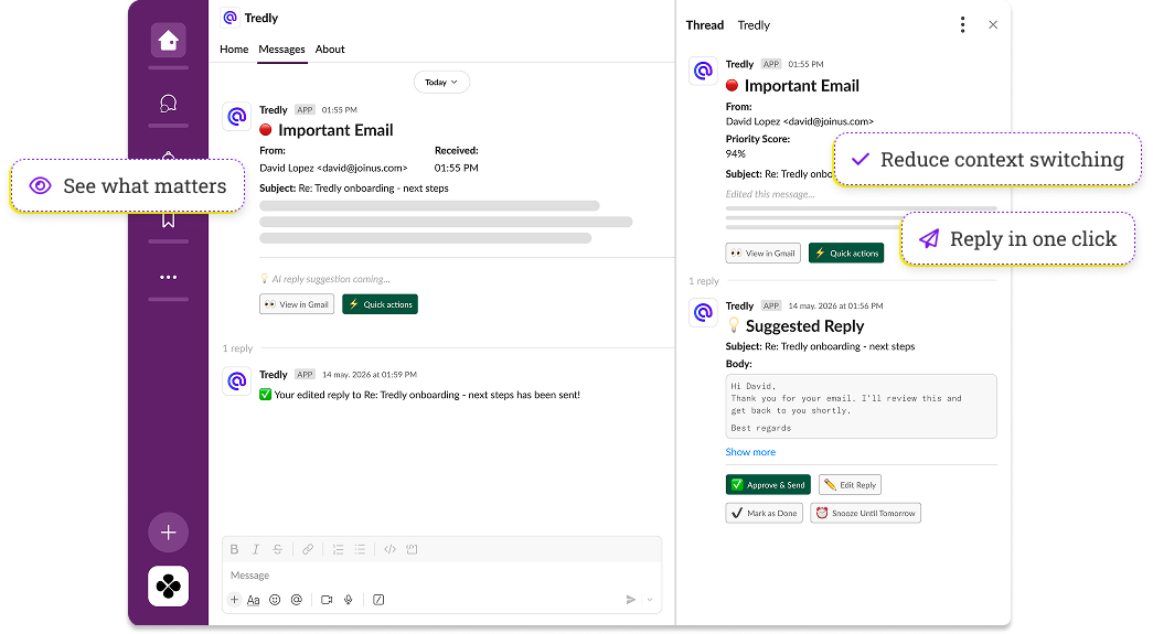The AI email assistant
